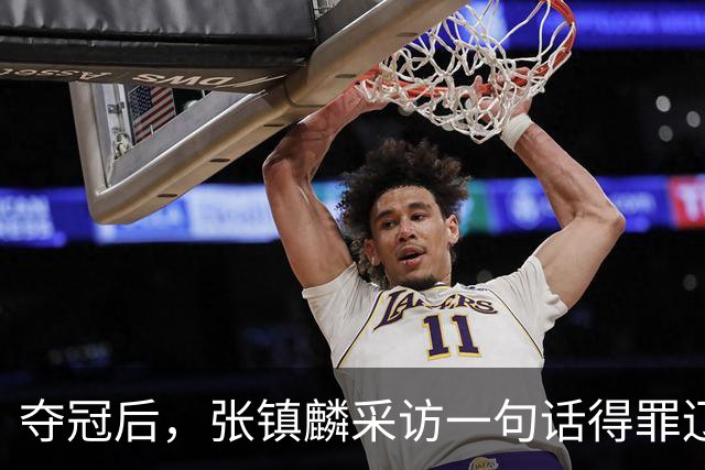 夺冠后，张镇麟采访一句话得罪辽宁，辽蜜：有本事到四川证明价值